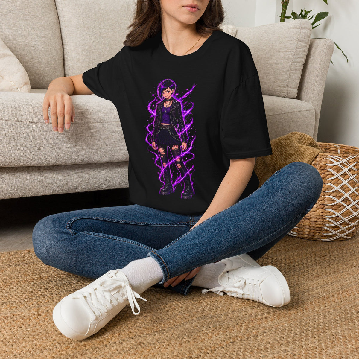 Sparked ~ AALIYAH - STATIC TEE