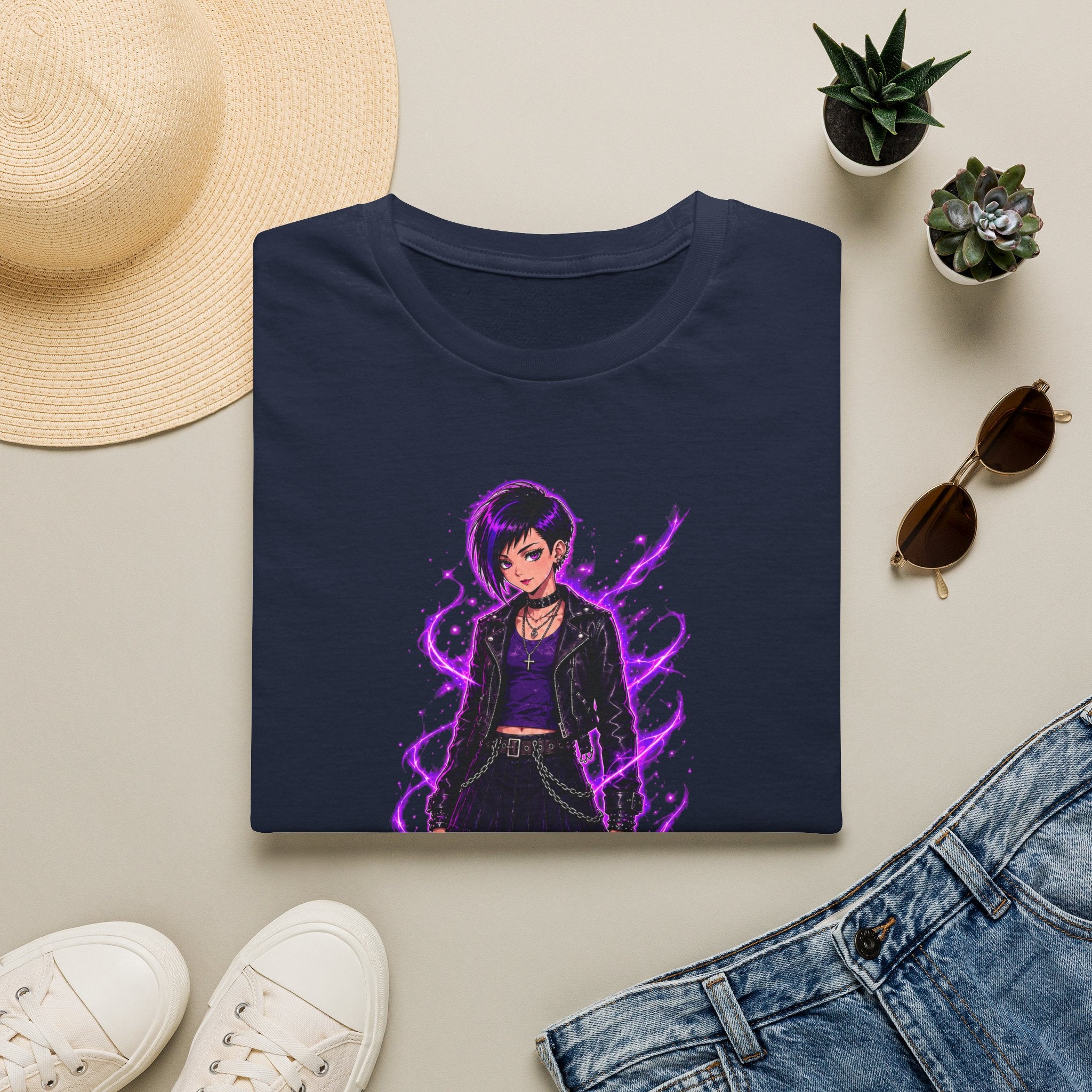 Sparked ~ AALIYAH - STATIC TEE