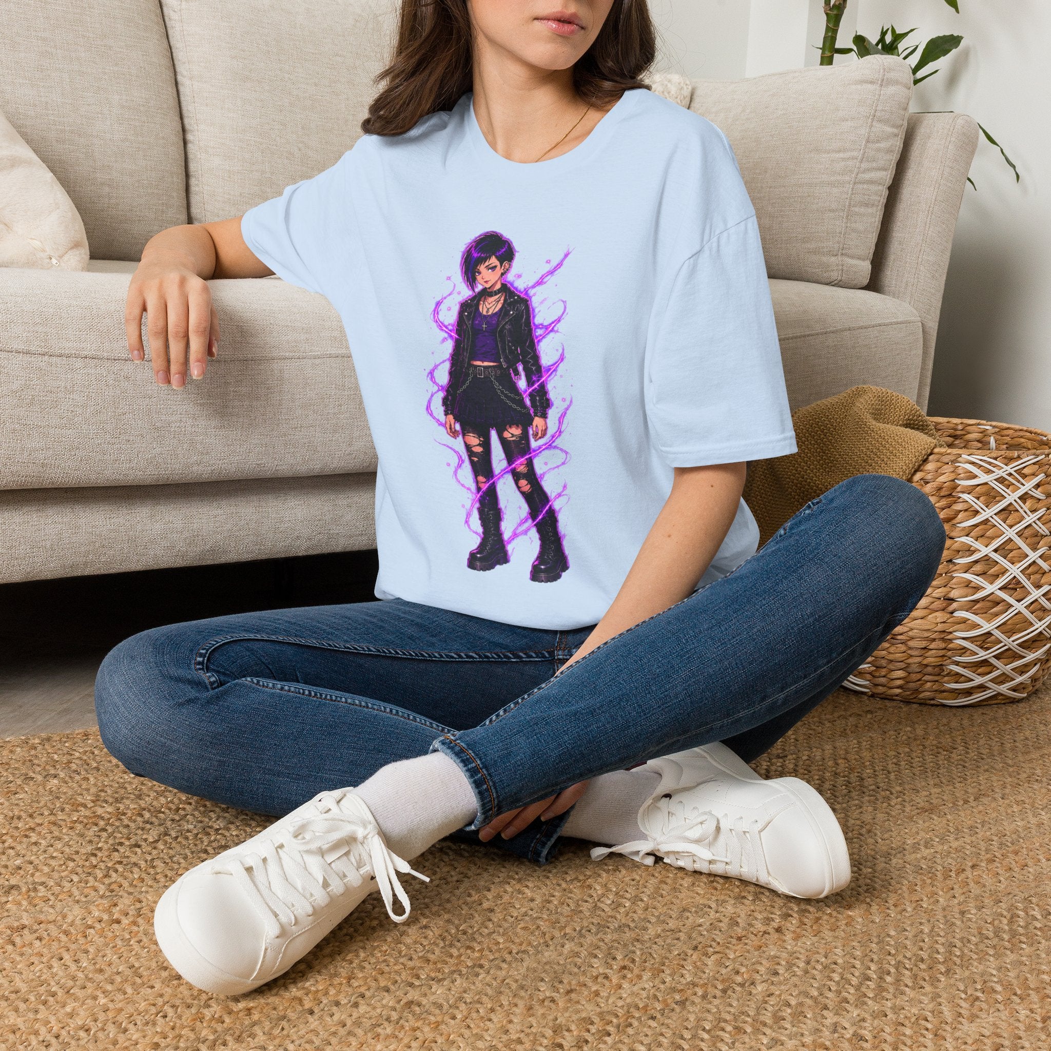 Sparked ~ AALIYAH - STATIC TEE