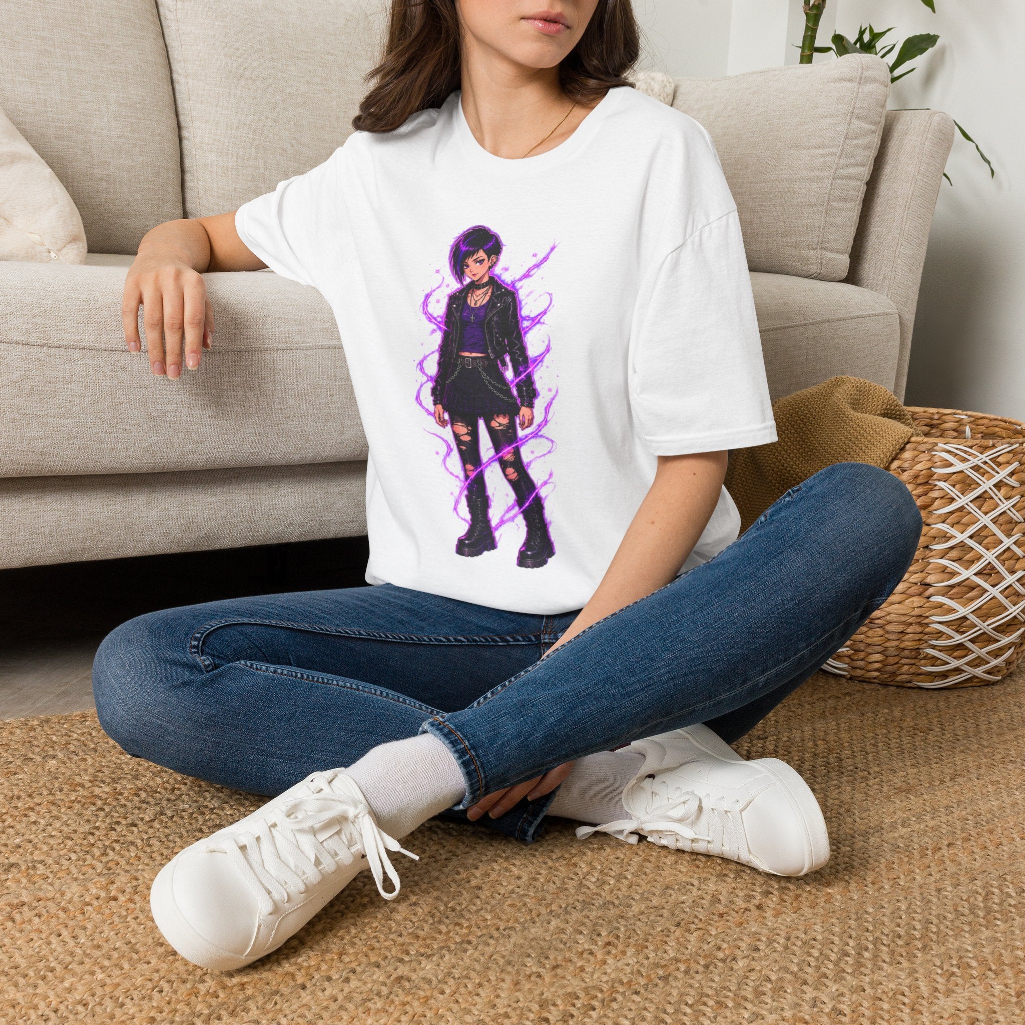 Sparked ~ AALIYAH - STATIC TEE