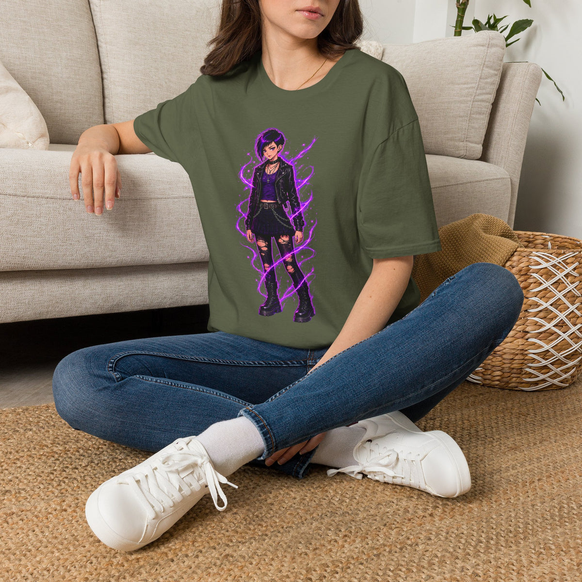 Sparked ~ AALIYAH - STATIC TEE
