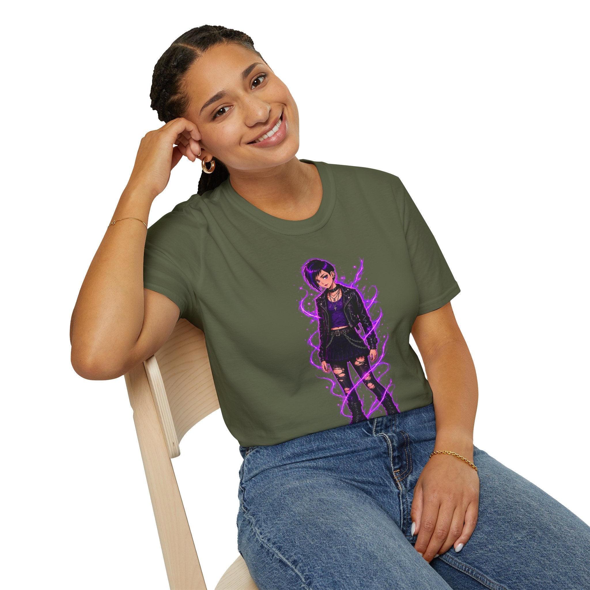 Sparked ~ AALIYAH - STATIC TEE