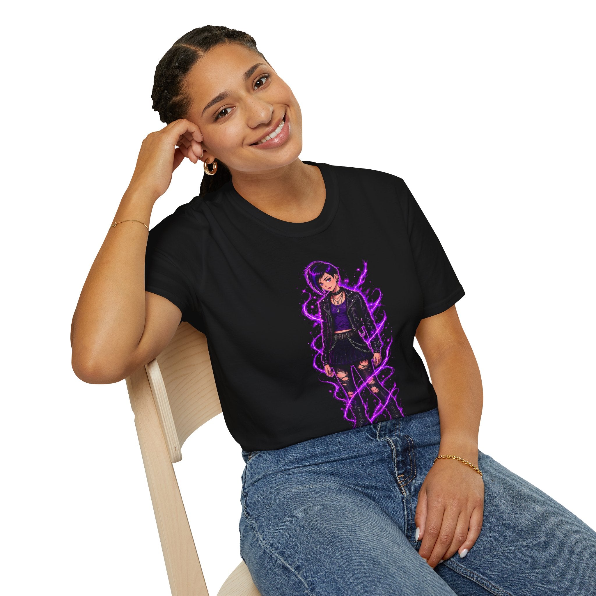 Sparked ~ AALIYAH - STATIC TEE