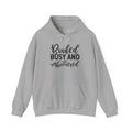 Booked, Busy and Unbothered Hoodie — Cozy Reading Lover Pullover