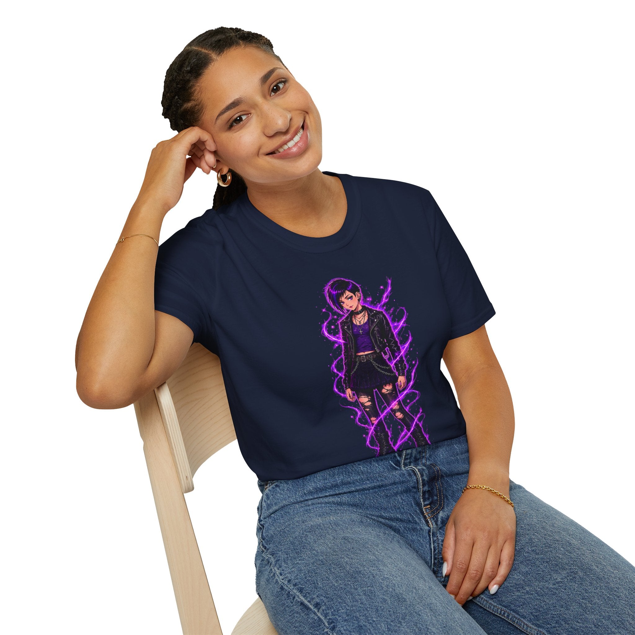Sparked ~ AALIYAH - STATIC TEE