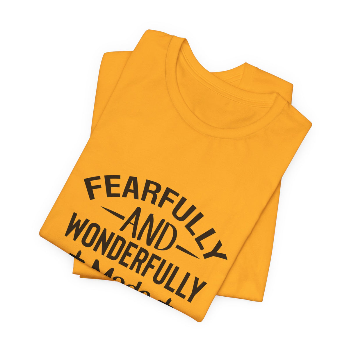 "Fearfully and Wonderfully Made" Psalm 139:14 Christian Faith T-Shirt