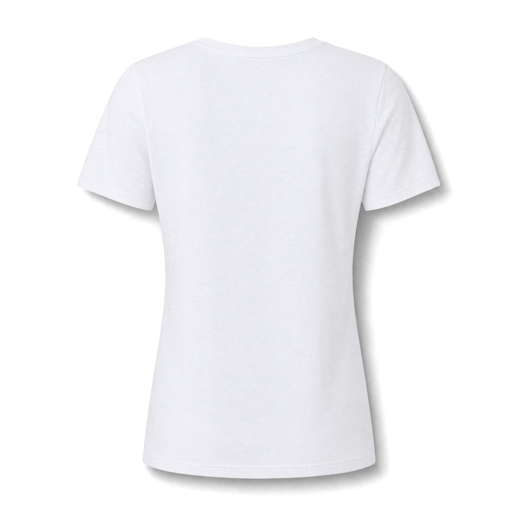 Booked, Busy and Unbothered V-Neck Tee — Funny Women's Book Lover Shirt