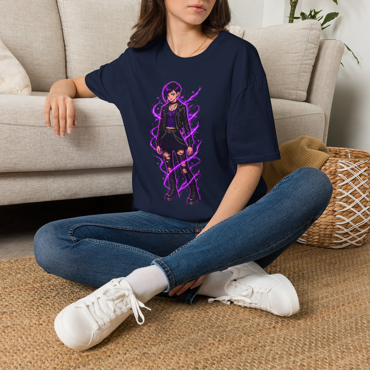 Sparked ~ AALIYAH - STATIC TEE