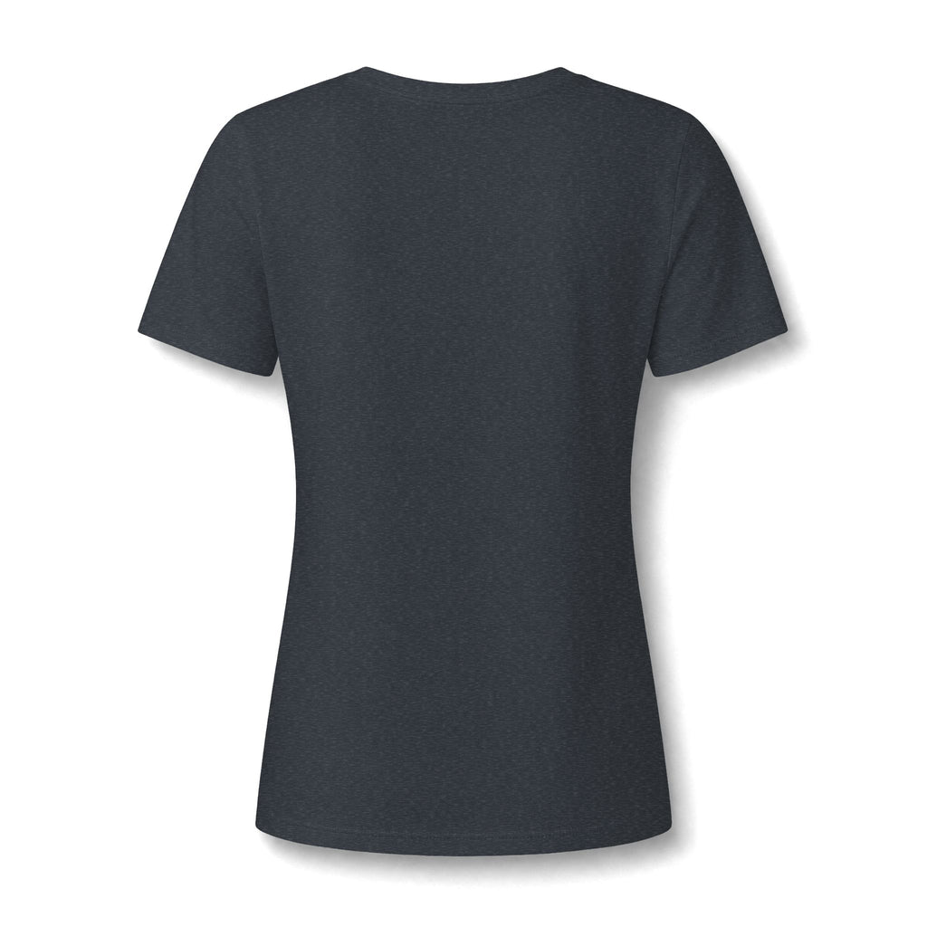Booked, Busy and Unbothered V-Neck Tee — Funny Women's Book Lover Shirt