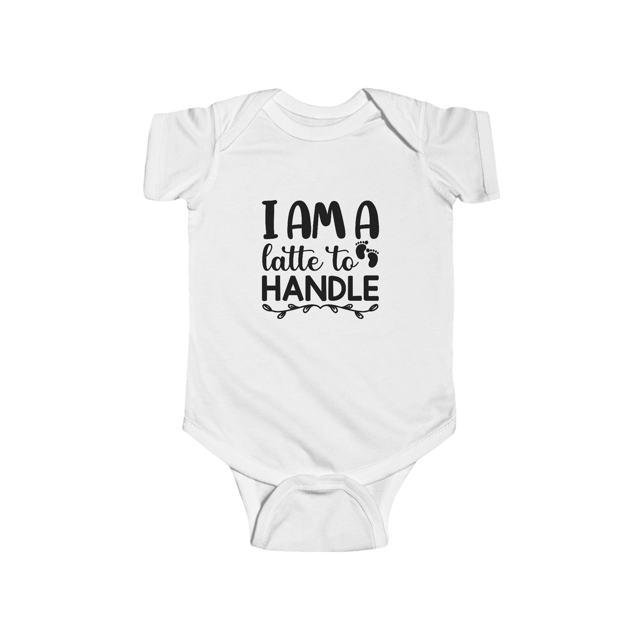 I Am a Little To Handle Baby Bodysuit