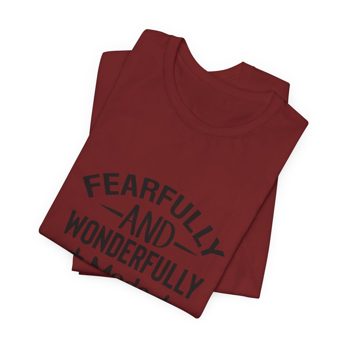 "Fearfully and Wonderfully Made" Psalm 139:14 Christian Faith T-Shirt